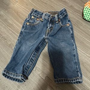 Vintage levi jeans relax fit 6-9 months